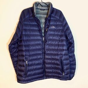 Mens L.L. Bean XL Tall DownTek 850 Coat
